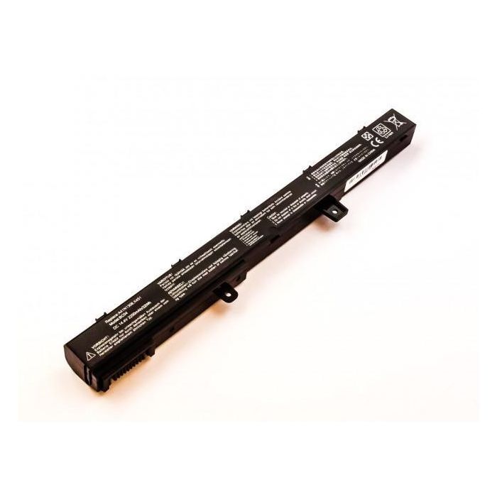 CoreParts Laptop Battery for Asus 31.68Wh 4 Cell Li-ion 14.4V 2200mAh Black