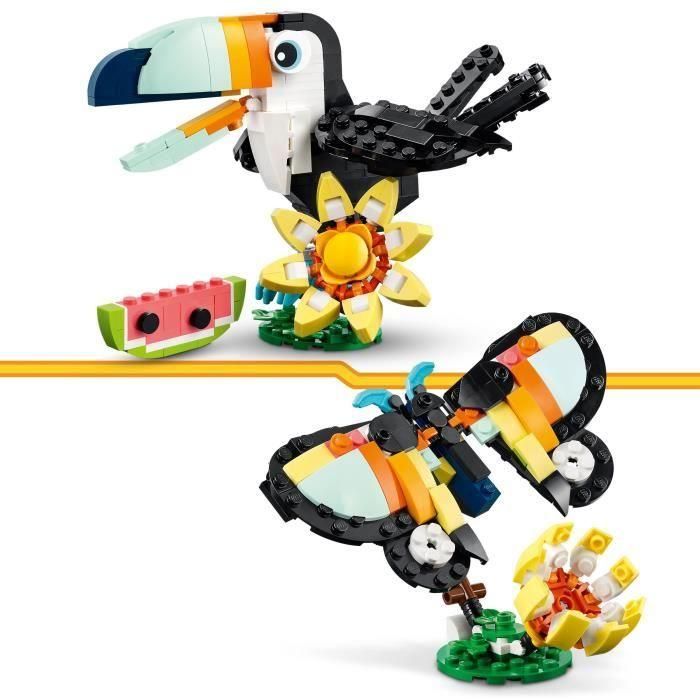 Lego Creator Juego de Construcción Fauna Salvaje: Tucán Tropical para Niños y Niñas de 7 Años o Más 2 Lego Creator Juego de Construcción Fauna Salvaje: Tucán Tropical para Niños y Niñas de 7 Años o Más 2
