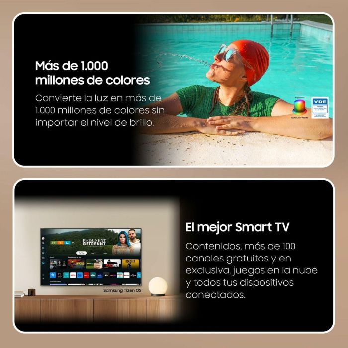 Smart TV Samsung TQ55Q77DATXXC 55" 4K Ultra HD LED HDR QLED 26