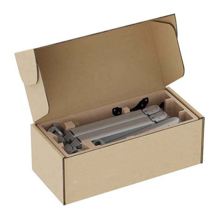 Neomounts DS70-250SL2 Brazo para 2 Monitores hasta 32" y 9kg, Soporte de Escritorio con Resorte de Gas, Plata 9