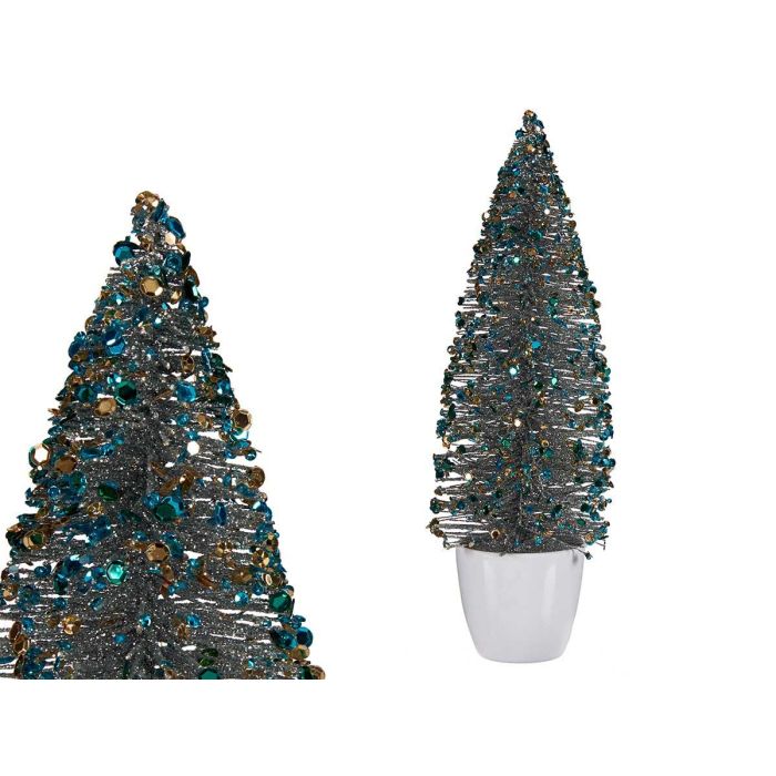 Árbol con Piedra Mediano Azul Krist+ 10x33x10 cm - Plástico (6 Unidades) Árbol con Piedra Mediano Azul Krist+ 10x33x10 cm - Plástico (6 Unidades)