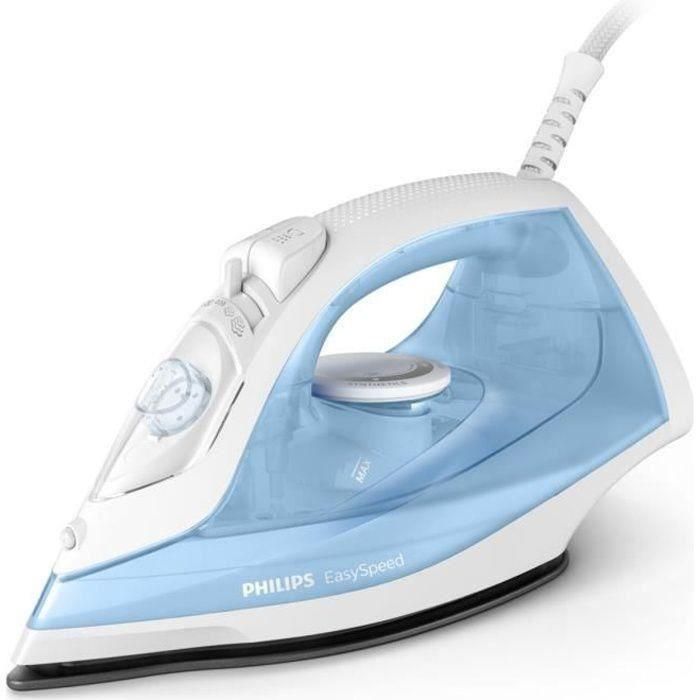 Plancha de Vapor Philips EasySpeed 90 gr/min Azul 2000W (De precisión)