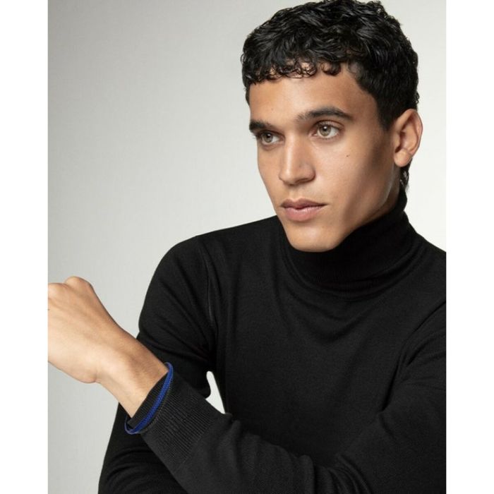 Pulsera Hombre Viceroy 15168P01013 Plata de ley 925 Azul Negro 1