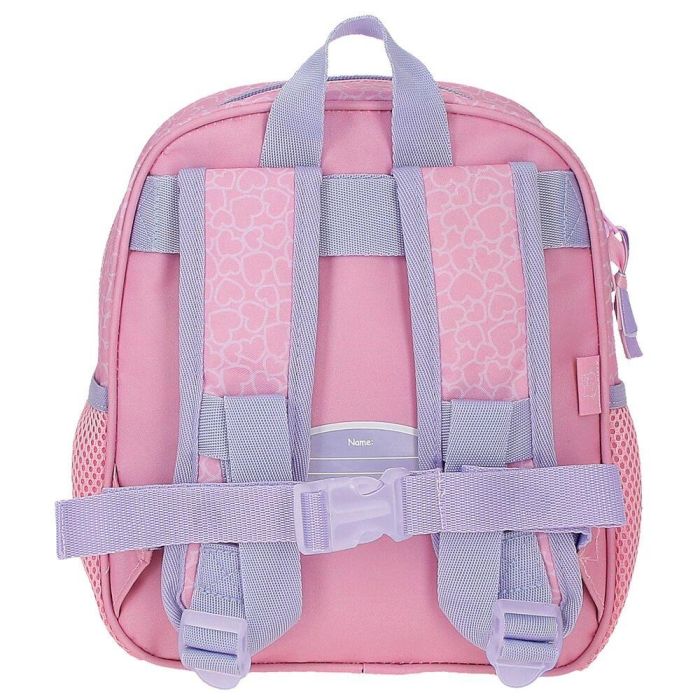 Mochila Hearts & Dots Hello Kitty 25cm adaptable 2 Mochila Hearts & Dots Hello Kitty 25cm adaptable 2