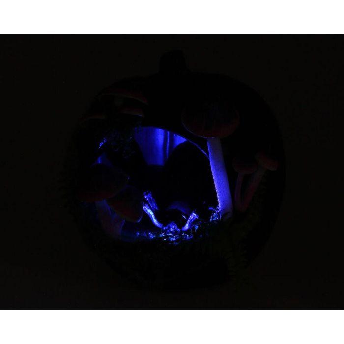 Decoración para Halloween 23 x 23 x 22 cm Naranja 2 Decoración para Halloween 23 x 23 x 22 cm Naranja 2