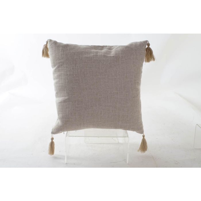 DKD Home Decor Cojín Decorativo Boho Terracota Beige 40x40x10 cm de Polyester con Cremallera - Colección Desert Oasis - Pack de 4 Unidades 3
