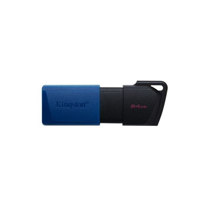 Kingston DataTraveler Exodia M Memoria USB 64GB USB 3.2 Gen 1 Rendimiento Rápido, Tapa Protectora, Negro/Azul 1 Kingston DataTraveler Exodia M Memoria USB 64GB USB 3.2 Gen 1 Rendimiento Rápido, Tapa Protectora, Negro/Azul 1