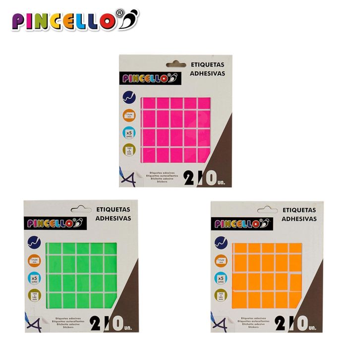 Etiquetas Adhesivas 17X24Mm Rect Surtidos 5Pag Pincello (120 Unidades) 1 Etiquetas Adhesivas 17X24Mm Rect Surtidos 5Pag Pincello (120 Unidades) 1