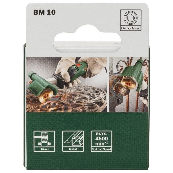 Bosch PRR Cepillo de Latón 10mm 1 Bosch PRR Cepillo de Latón 10mm 1