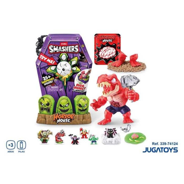 Figura smashers horror house coleccionables luces y sonidos con un monton de sorpresas 35 x 20 cm - modelos surtidos 1 Figura smashers horror house coleccionables luces y sonidos con un monton de sorpresas 35 x 20 cm - modelos surtidos 1