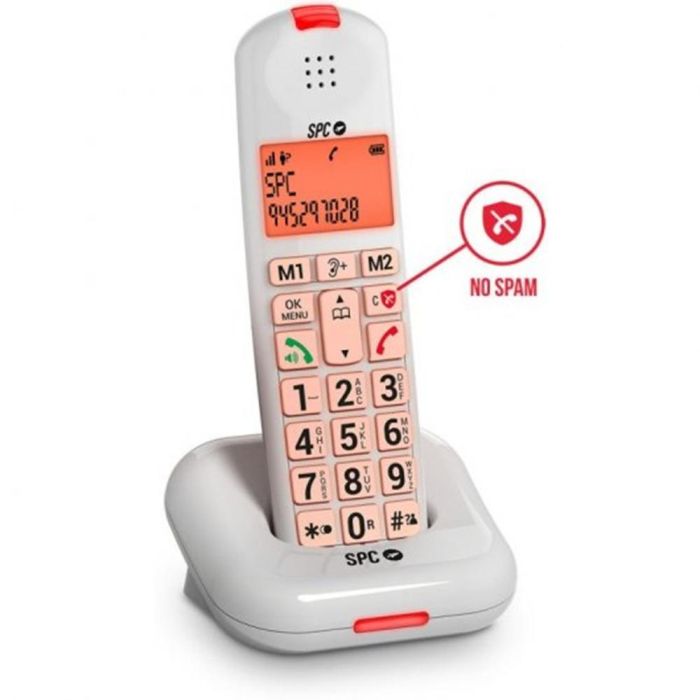 Telefono Inalambrico Spc Comfort Kairo Blanco 1 Telefono Inalambrico Spc Comfort Kairo Blanco 1
