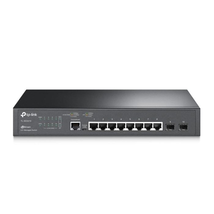 Tp-Link Switch Gestionado TL-SG3210 Gigabit 8 Puertos + 2 SFP
