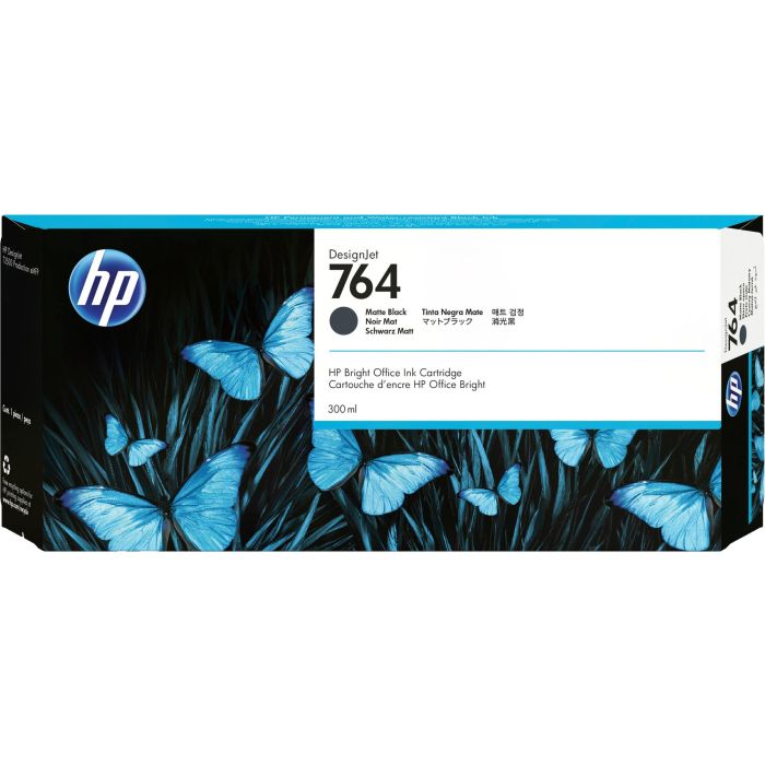 HP 764 Mattschwarz Tintenpatrone 300ml 0 HP 764 Mattschwarz Tintenpatrone 300ml 0