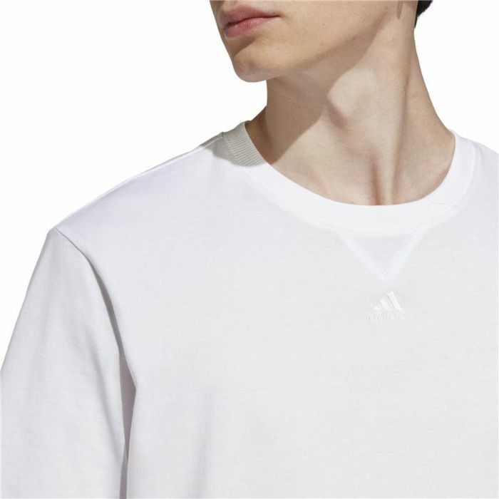 Camiseta de Manga Corta Hombre Adidas M All Szn T Blanco L 1