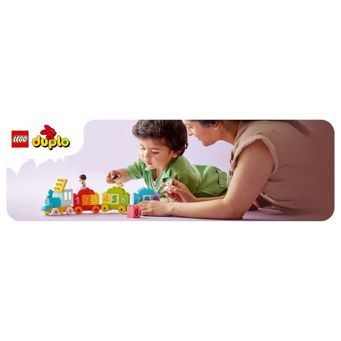 Lego Tren de los Números 10954, Juego de Construcción Educativo para Aprender a Contar, a Partir de 18 Meses, 23 Piezas 19