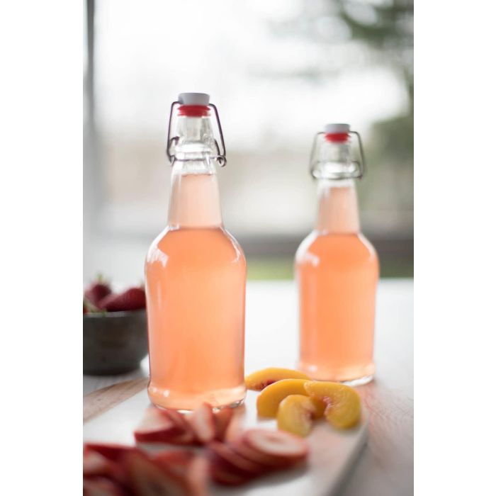 La Mediterranea Botella 250 ml con Tapón Hermético PRB La Medit (24 Unidades) 8