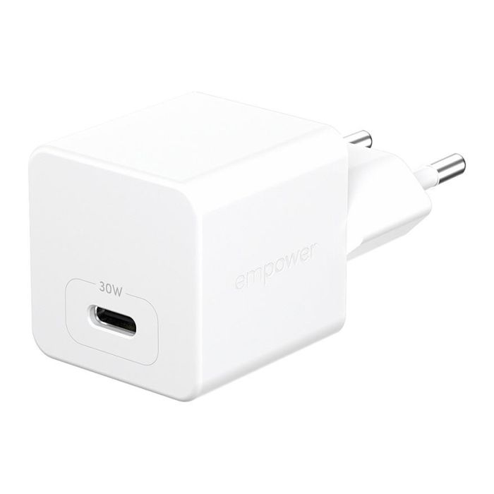 PanzerGlass Cargador Turbo 30W GaN, USB-C 1 Puerto, Carga Rápida, Color Blanco, Enchufe EU 0 PanzerGlass Cargador Turbo 30W GaN, USB-C 1 Puerto, Carga Rápida, Color Blanco, Enchufe EU 0