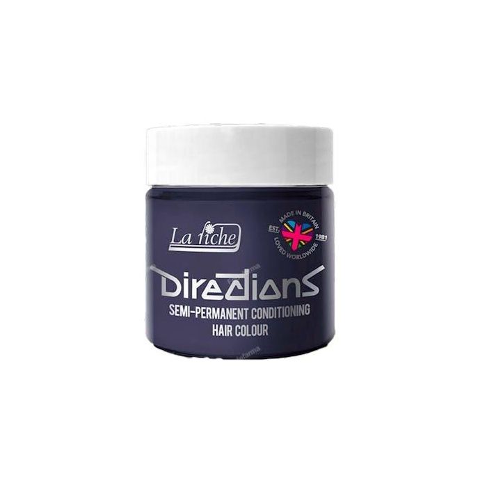 Directions Tinte Capilar Semi-Permanente Stormy Grey 100ml – Vegano y No Testado en Animales