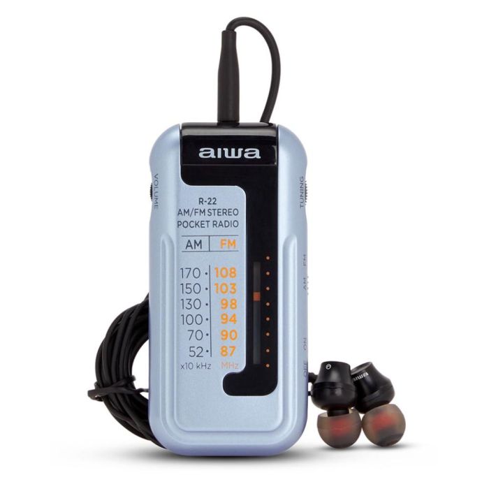Radio Aiwa R22SL Plateado Radio Aiwa R22SL Plateado