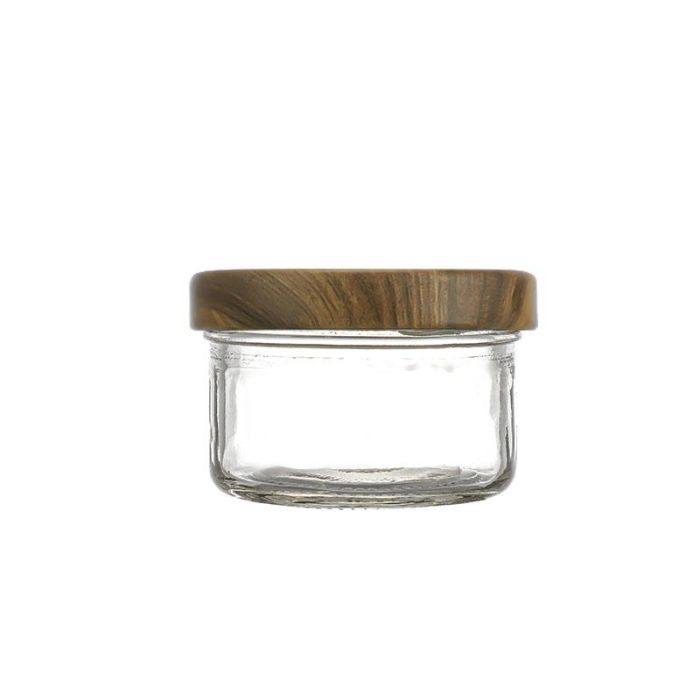 Tarrito de Vidrio Multiusos Wood 100 cc - La Mediterran por Inde (72 Unidades) 1 Tarrito de Vidrio Multiusos Wood 100 cc - La Mediterran por Inde (72 Unidades) 1