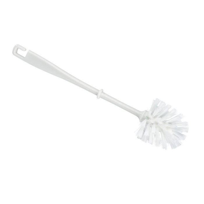 Escobilla para WC de PVC blanca - Escobillero WC 0 Escobilla para WC de PVC blanca - Escobillero WC 0