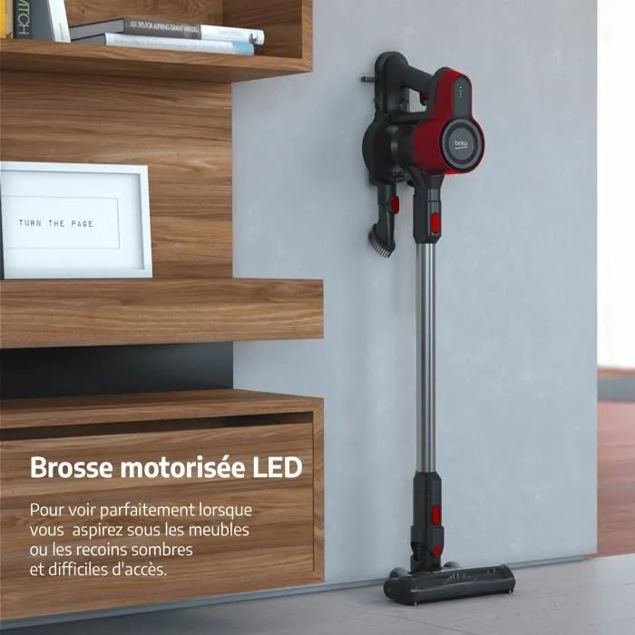 Beko VRT50121VR Aspiradora de Escoba Multifunción Inalámbrica 1 Beko VRT50121VR Aspiradora de Escoba Multifunción Inalámbrica 1