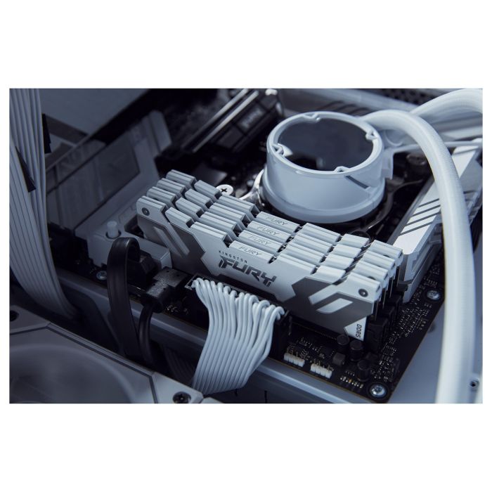 Kingston FURY Renegade White XMP 32GB (2x16GB) DDR5 8000MT/s CL38 Kit de Memoria RAM para PC