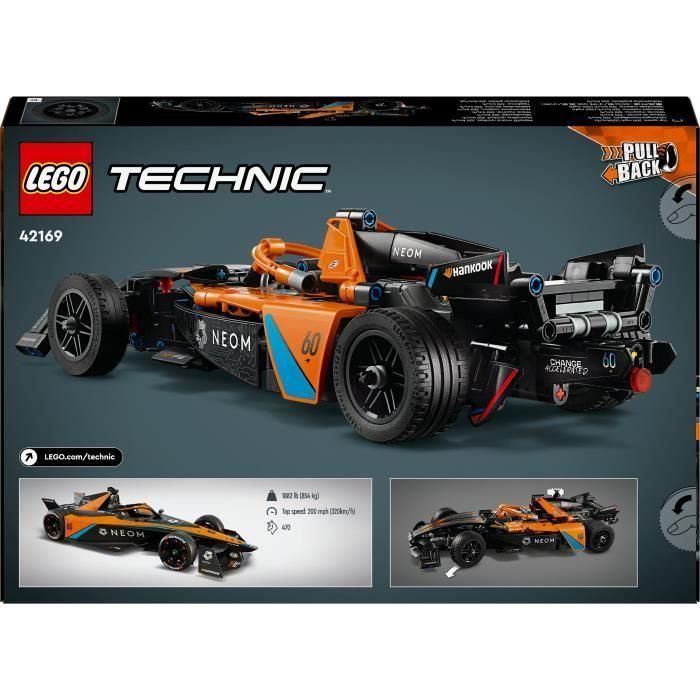 Neom Mclaren Formula E Race Car Lego Technic 42169 Lego 5