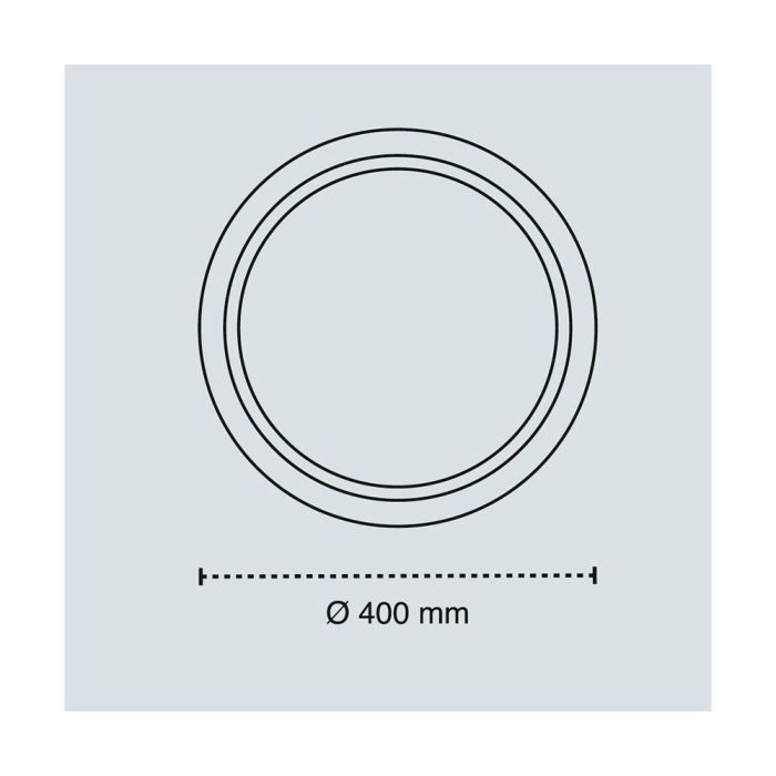 Plafón led circular, charly, 46 W, 3cct, 5060 lm, blanco, ø40 x 7 cm 6
