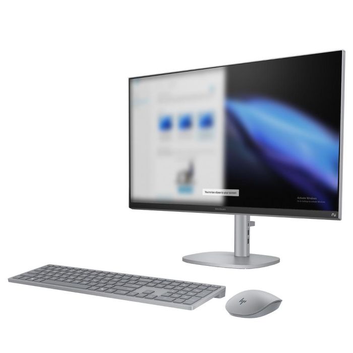 HP Ordenador All In One 27-CS1008NS Pantalla 27" Full HD, Intel Core Ultra 5, 16GB RAM LPDDR5x, 1TB SSD NVMe, Intel Arc Graphics, Webcam IR 8