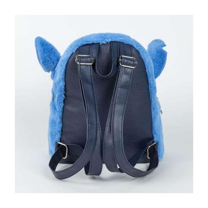 Mochila Escolar Stitch Azul 14 x 25 x 24 cm 1