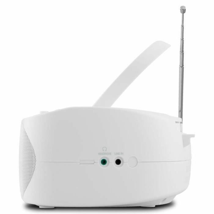 Medion MED4061275066371 Radio CD K7 FM con 2x3W RMS en Blanco 1 Medion MED4061275066371 Radio CD K7 FM con 2x3W RMS en Blanco 1