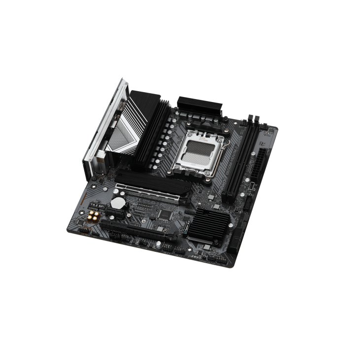 ASRock 90-MXBLA0-A0UAYZ Placa Base B650M-HDV/M.2 AMD B650 Socket AM5 Micro ATX DDR5 2