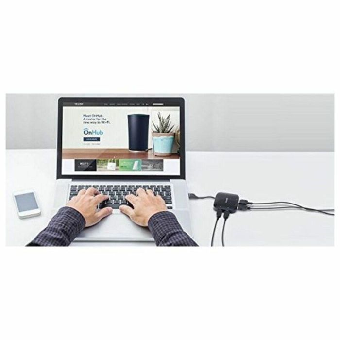 TP-Link UH400 Concentrador Hub USB 3.0 de 4 Puertos con Velocidad de 5Gbps, 10 Veces Más Rápido que USB 2.0, Sin Drivers 2