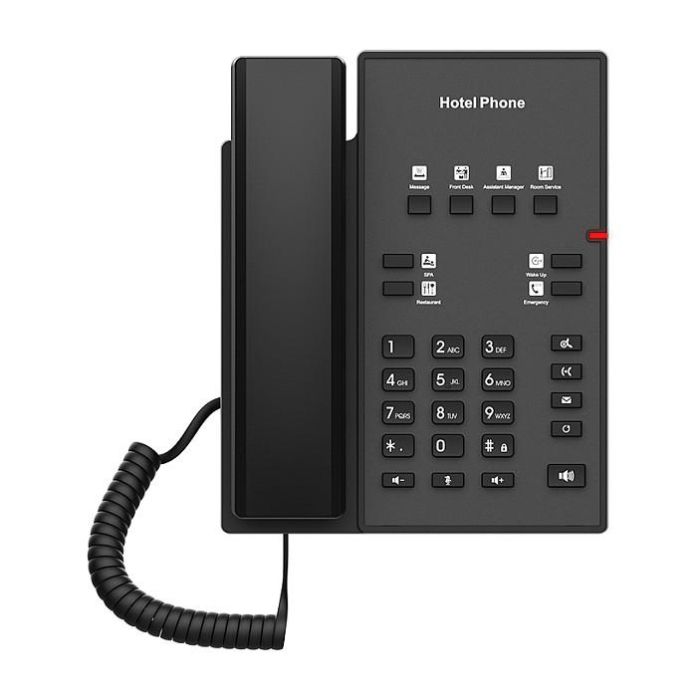 Fanvil H1 Teléfono IP Negro Escritorio/pared 2 líneas Ethernet Rápido Fanvil H1 Teléfono IP Negro Escritorio/pared 2 líneas Ethernet Rápido