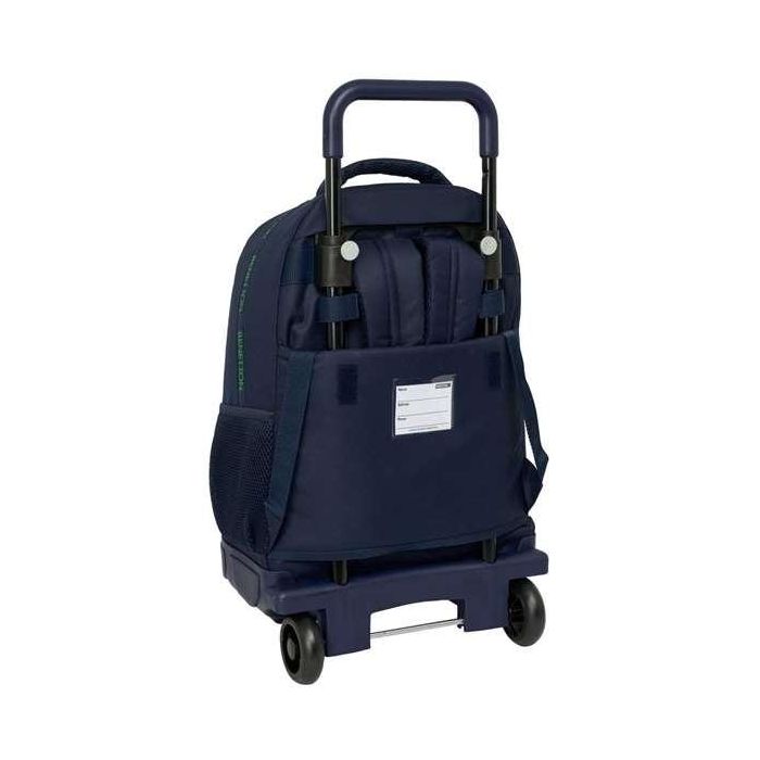 Mochila gde. c/ruedas compact extraible benetton "together" 33x45x22cm 1 Mochila gde. c/ruedas compact extraible benetton "together" 33x45x22cm 1