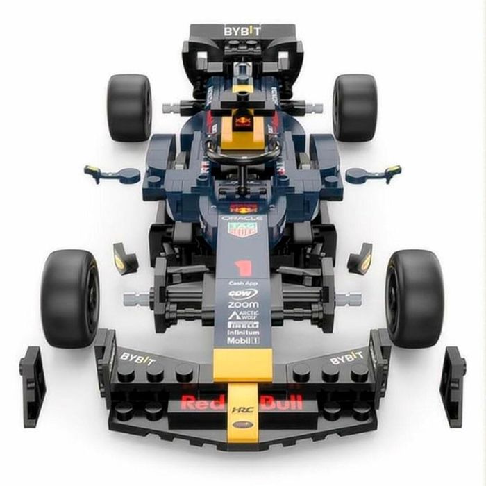 Juego de Construcción Red Bull Coche 333 Piezas 1 Juego de Construcción Red Bull Coche 333 Piezas 1