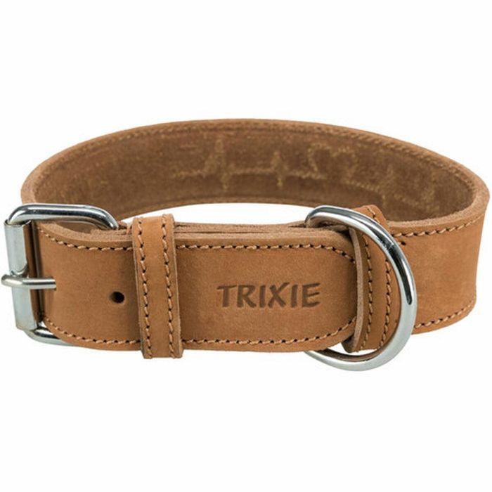Collar para Perro Trixie Heartbeat Marrón S/M 34-40 cm 1 Collar para Perro Trixie Heartbeat Marrón S/M 34-40 cm 1