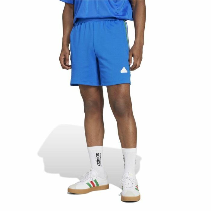 Pantalón Corto Deportivo Adidas Tiro Nations Pack Azul Verde 5