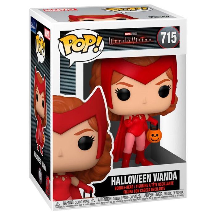 Figura POP Marvel WandaVision Wanda Halloween 1