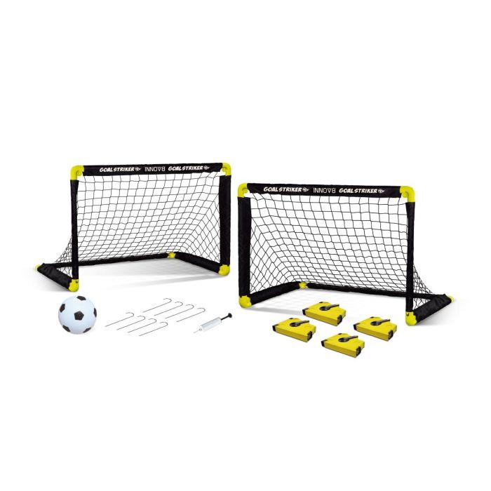 Tachan Set de Porterias y Campo de Futbol Portatil con 2 Porterias Plegables, Balon, Hinchador y Cintas Delimitadoras 0 Tachan Set de Porterias y Campo de Futbol Portatil con 2 Porterias Plegables, Balon, Hinchador y Cintas Delimitadoras 0