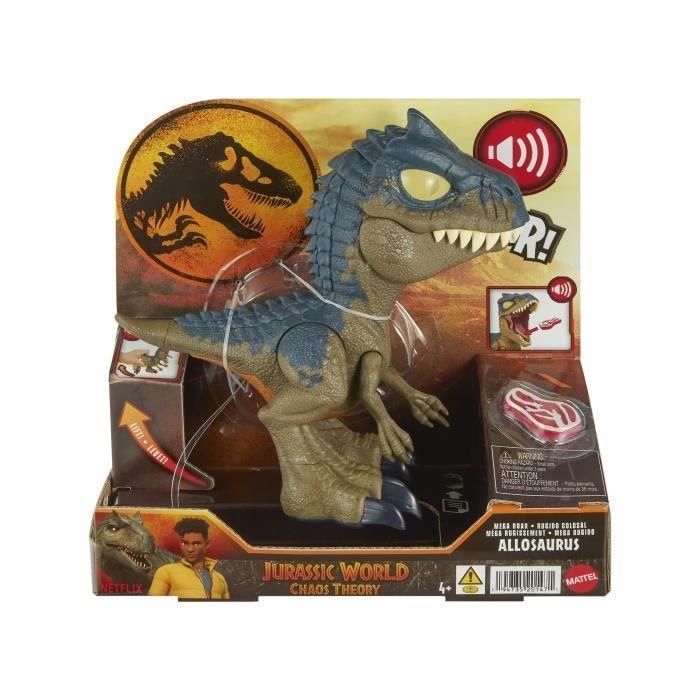 Jurassic World Mega Roar Allosaurus Hvb45 Mattel