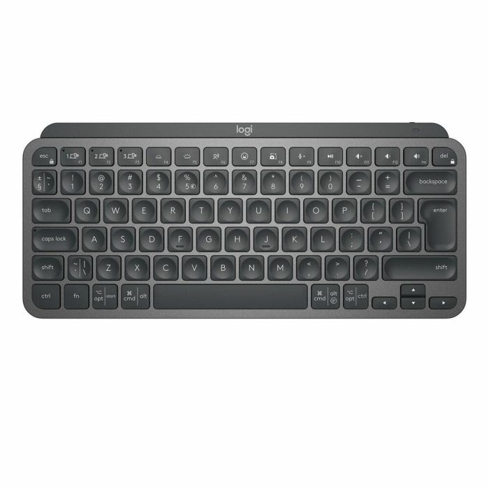 Logitech MX Keys Mini Teclado Inalámbrico Grafito Compacto Bluetooth Retroiluminado para Mac, iOS, Windows, Linux, Android