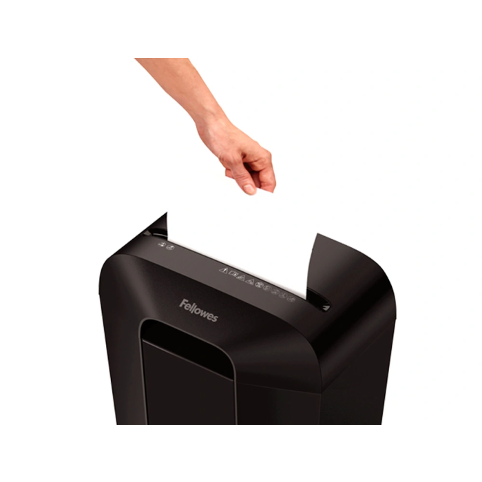 Fellowes LX-41 Destructora de Documentos, Minicorte Seguridad P-4, 8 Hojas, Papelera 17L 3