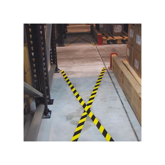 Tarifold 197747 Cinta Adhesiva Suelo Amarillo-Negro, 33 Metros x 5 cm 1 Tarifold 197747 Cinta Adhesiva Suelo Amarillo-Negro, 33 Metros x 5 cm 1