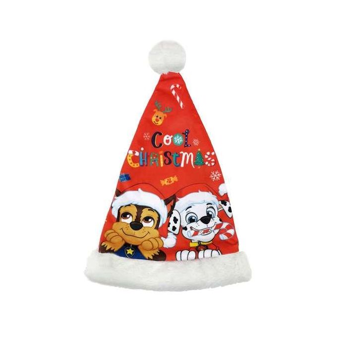 Gorro de Papá Noel The Paw Patrol Friendship Infantil 37 cm Gorro de Papá Noel The Paw Patrol Friendship Infantil 37 cm