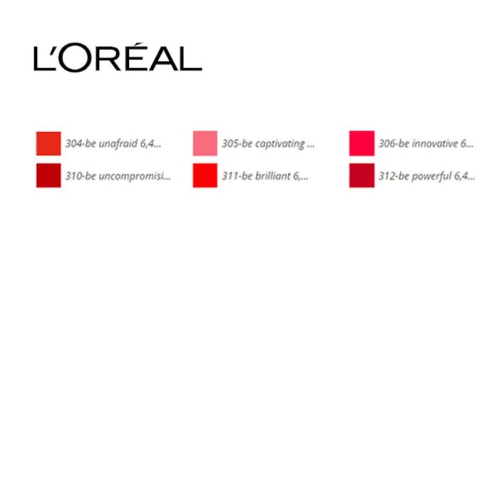 Brillo de Labios Brilliant Signature L'Oreal Make Up (6,40 ml) 6