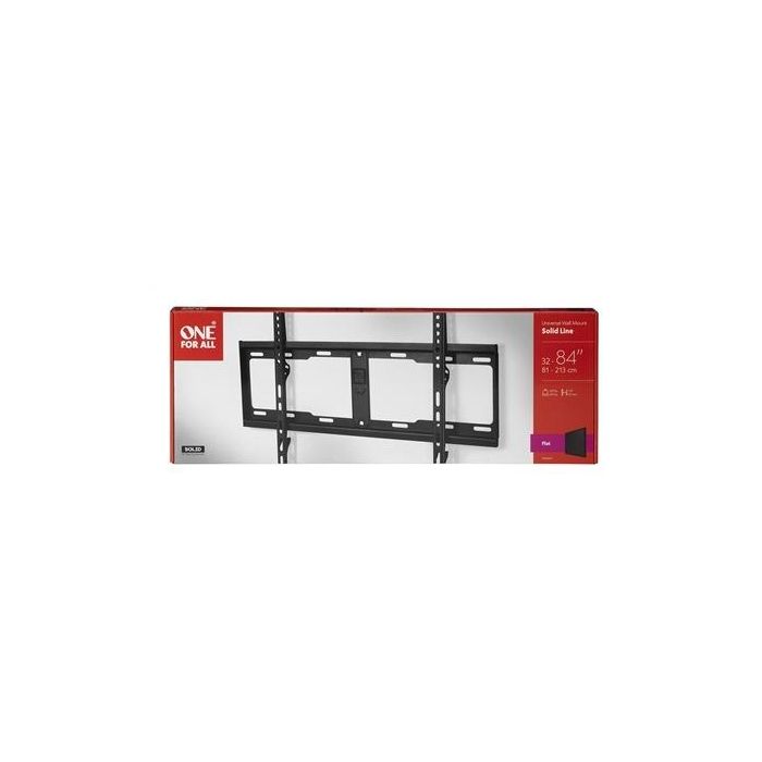 One For All WM4611 Soportre Pared TV Plano 32'' a 84'' Fijo, VESA 100x100 a 400x1400 4 One For All WM4611 Soportre Pared TV Plano 32'' a 84'' Fijo, VESA 100x100 a 400x1400 4