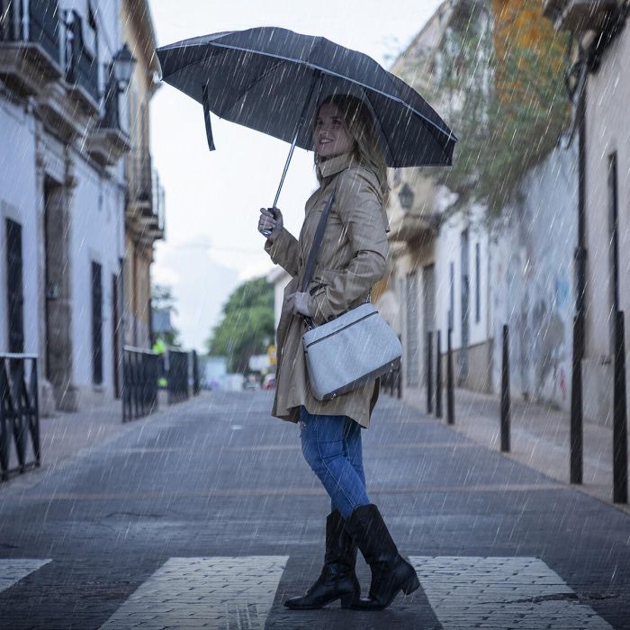 Paraguas de Cierre Inverso Plegable con LED Folbrella InnovaGoods 9 Paraguas de Cierre Inverso Plegable con LED Folbrella InnovaGoods 9