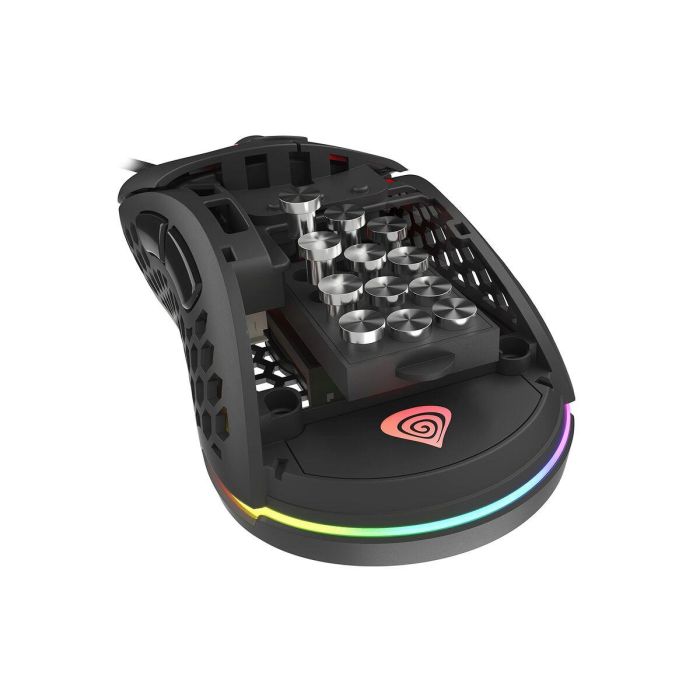 Ratón Gaming Genesis NMG-1629 RGB 16000 DPI Negro 1